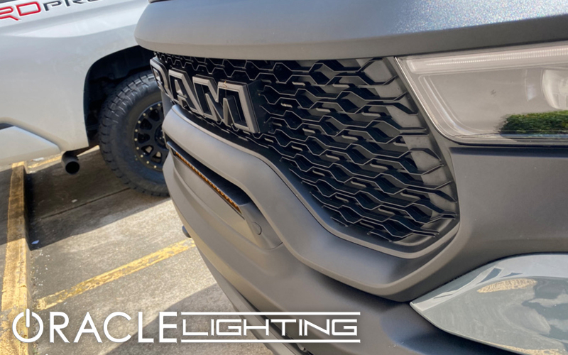 Oracle 19-22 RAM Rebel/TRX Front Bumper Flush LED Light Bar System - Image 10