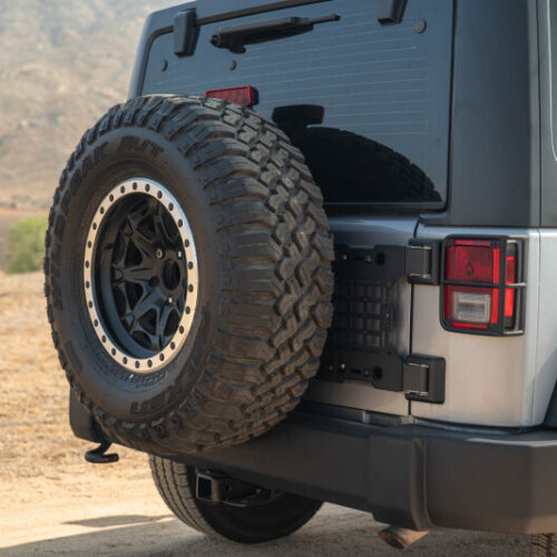 DV8 Offroad 2007-2018 Jeep Wrangler JK Tailgate Reinforcement Molle Panel - Image 3