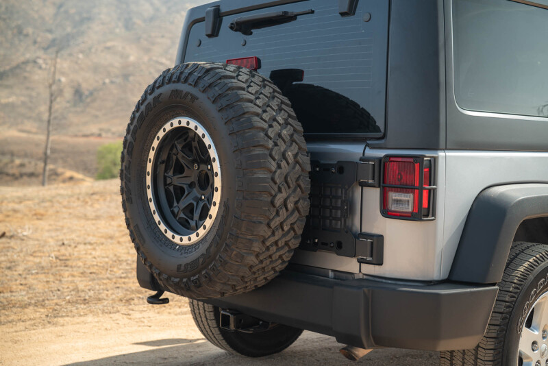DV8 Offroad 2007-2018 Jeep Wrangler JK Tailgate Reinforcement Molle Panel - Image 3