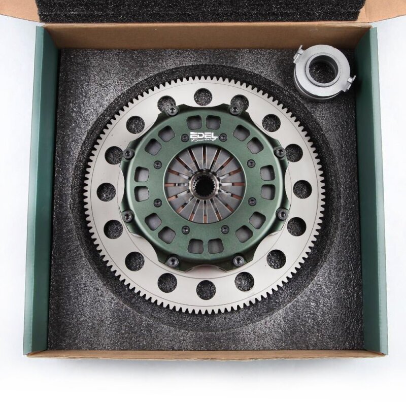 BLOX Racing Honda D-Series Twin Disc Clutch 7.25in Sprung by Edel for BLOX Racing - Image 4
