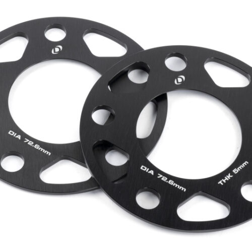 Dinan Wheel Spacers - 5x120 - 72.6mm CB - 5mm Thick (Set of 2)