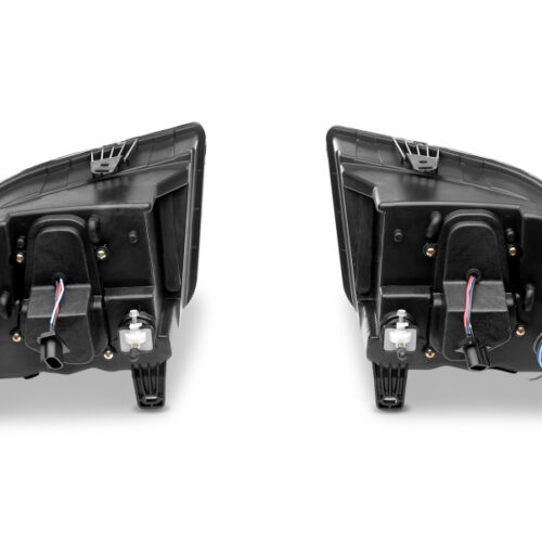 Raxiom for 2005-2009 Ford Mustang w/ Halogen LED Halo Prjctr Headlights-Blk Hsng(Smoked Lens Exclude GT500) - Image 3