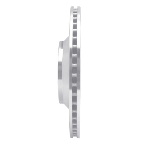 R1 Concepts for 06-25 Audi Q3 Rear Right Drilled & Slotted Silver Brake Rotor - Image 3