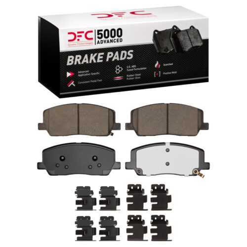 DFC 21-24 Genesis GV80 Front 5000 Advanced Ceramic Brake Pads and Hardware Kit