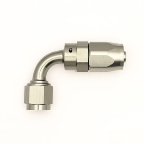 Alternative view of DeatschWerks 6AN Female Swivel 90-Degree Hose End CPE