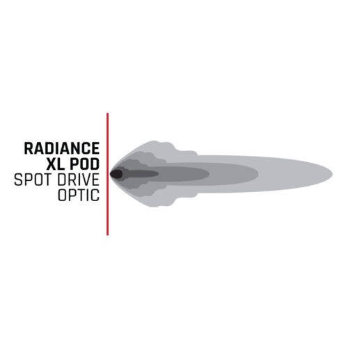 Alternative view of Rigid Industries Radiance+ Pod XL RGBW - Pair