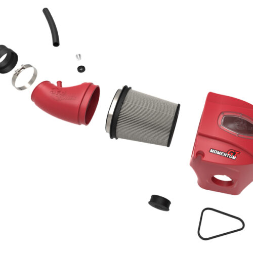 aFe Power Momentum GT Limited Edition Cold Air Intake 11-17 Dodge Challenger/Charger SRT - Red - Image 7