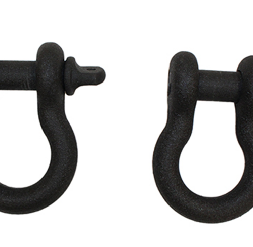 Alternative view of Fishbone Offroad D Ring 3/4In Gloss - Black 2 Piece Set