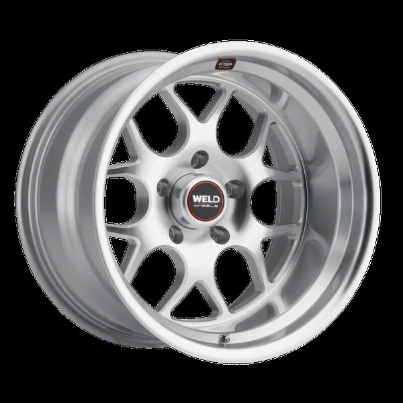 Weld Solana 22x8.5 / 5x127 BP / ET6 / 78.1mm Bore - Gloss Silver Machined Wheel