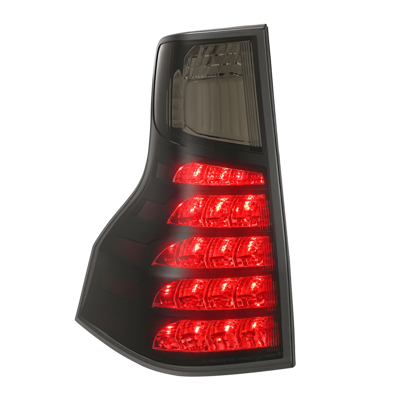 AlphaRex 14-21 Lexus GX470 PRO-Series LED Tail Lights - Smoke - Image 3