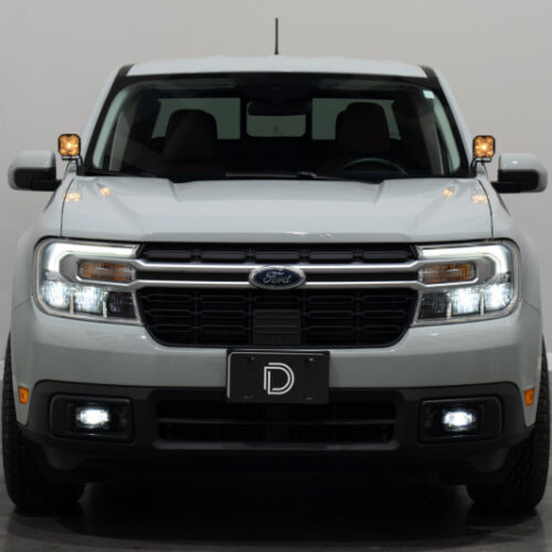 Diode Dynamics 2022+ Ford Maverick Elite Series Add-On LED Fog Light Kit Yellow - Image 4