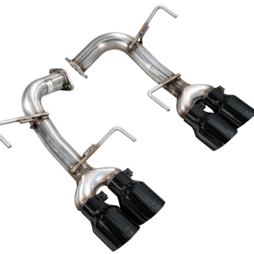 AWE Tuning Track Edition Axle-Back Exhaust - Diamond Black Tips for 22-25 Subaru VB WRX - Image 4