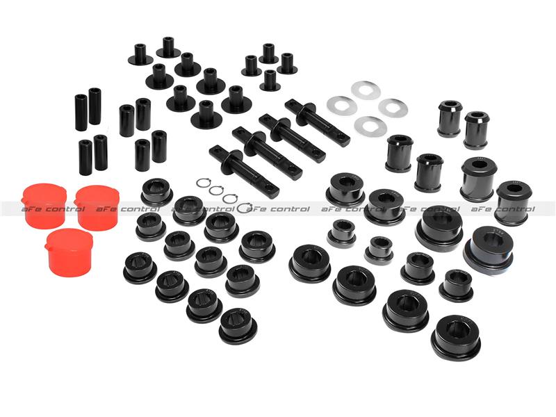 aFe Power Control Arm Bushing/Sleeve Set 06-13 Chevrolet Corvette C6 Z06/ZR1 Black - Image 2
