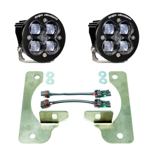 Baja Designs for 18+ Wrangler JL Rubicon Squadron-R Fog Light & Fog Pocket Kit