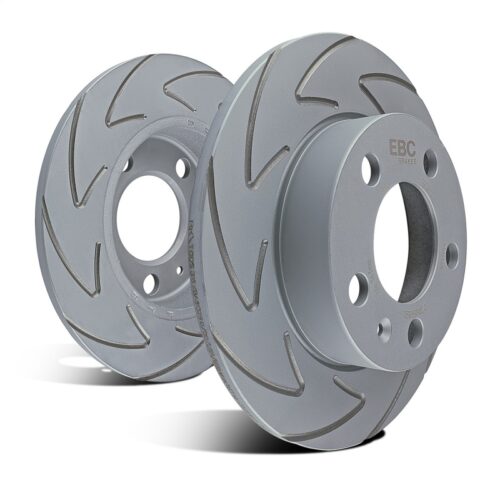 EBC 17-21 Honda Civic Type-R BSD Slotted Brake Rotor Set - Image 2