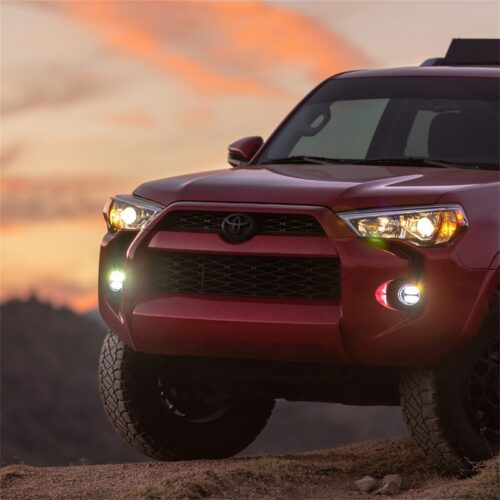 Alternative view of Rigid Industries for 2014+ Toyota Tundra & 4Runner / 2016+ Tacoma 360-Series PRO SAE Fog Kit - White