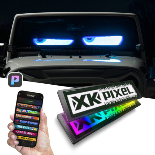 XK Glow XKPixel Windshield Dual LED Screen Kit