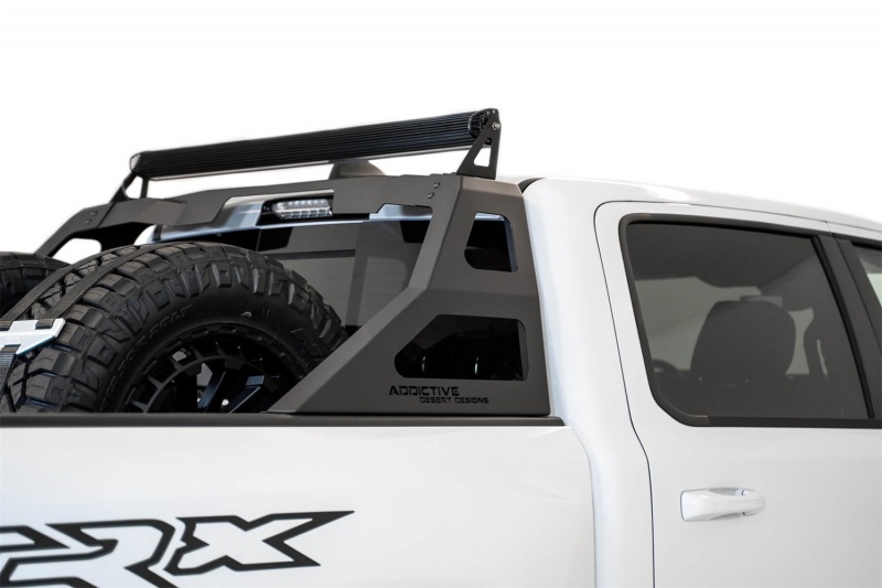 Addictive Desert Designs for 2021 Dodge Ram 1500 TRX Stealth Fighter Chase Rack - Hammer Black