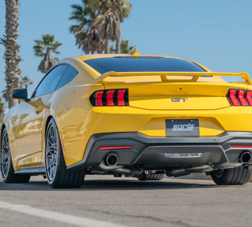 Borla 2024 Ford Mustang GT 5.0L V8 w/o Active Exhaust S-Type Axle-Back Exhaust System - Black Chrome - Image 3