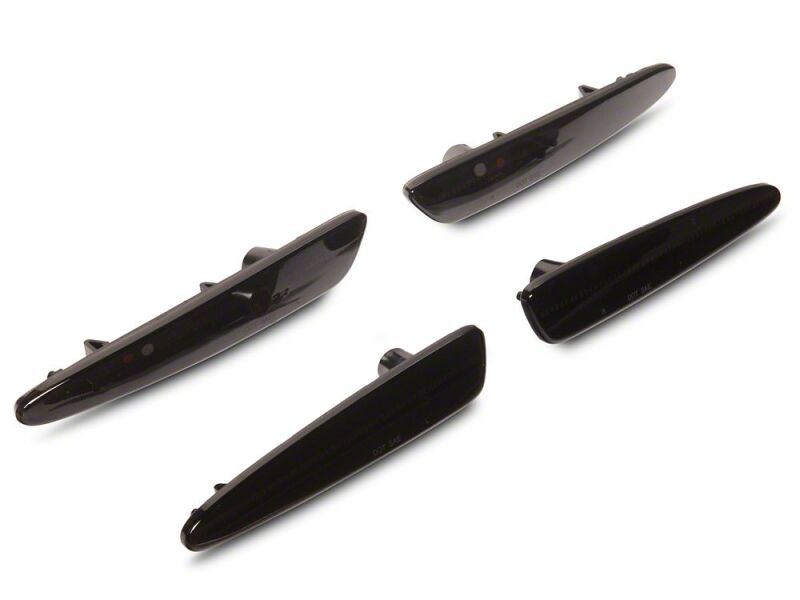 Raxiom for 2005-2013 Chevrolet Corvette C6 Axial Series LED Side Markers- Smoked