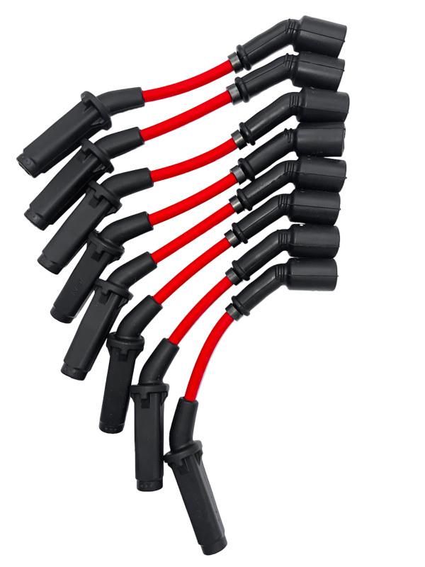 Granatelli 99-23 GM 6.0L/6.2L LS2/LS3/LSA/LS7/LS9 Cars Hi-Perf Coil-Near-Plug Wire Conn Kit - Red - Image 2