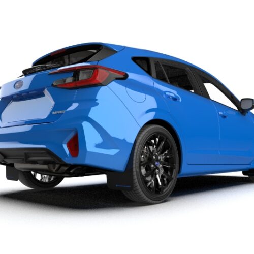 Rally Armor 24-26 Subaru Impreza Black UR Mud Flap w/ White Logo - Image 5