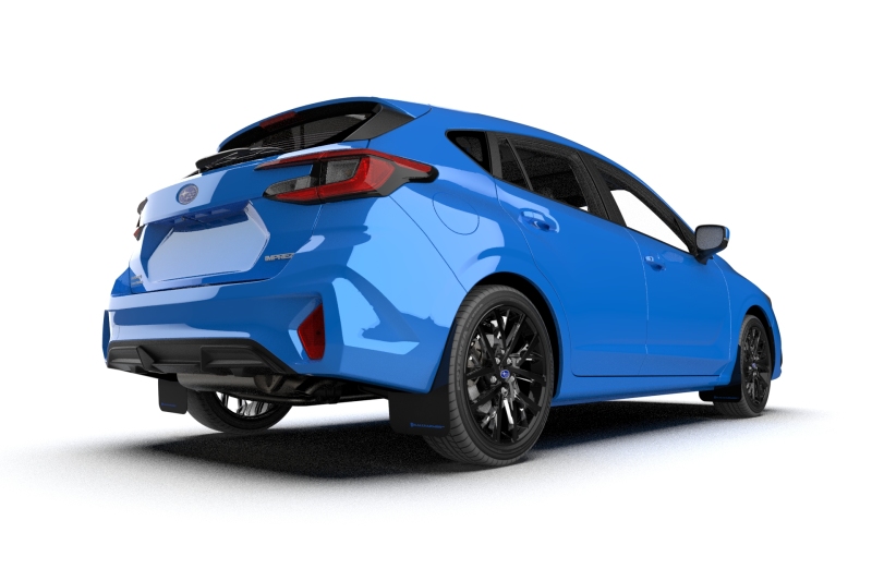 Rally Armor 24-26 Subaru Impreza Black UR Mud Flap w/ White Logo - Image 5