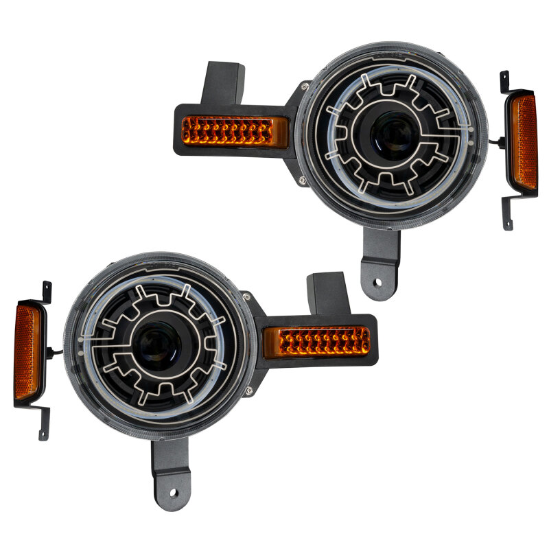 Oracle 2021+ Ford Bronco Oculus Bi-LED Projector Headlights w/ Heated Lenses - Image 6