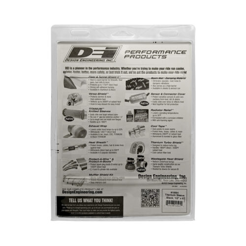 DEI Protect-A-Sleeve 1/2in ID x 6ft Universal - Titanium - Image 7