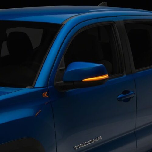 Raxiom 16-23 Toyota Tacoma Axial Series Amber LED Mirror Lights- Clear - Image 8