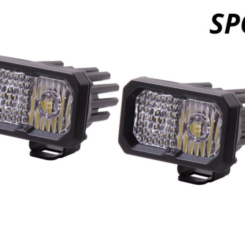 Diode Dynamics Stage Series 2 In LED Pod Sport - White Flood Standard RBL (Pair)