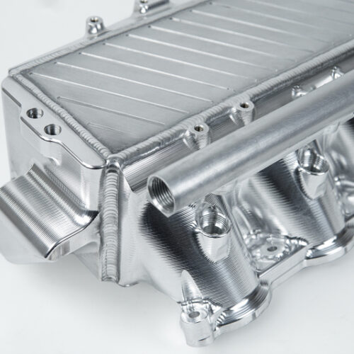 CSF Toyota A90/A91 Supra/ BMW G-Series B58 Charge-Air Cooler Manifold- Machined Billet Aluminum - Image 8