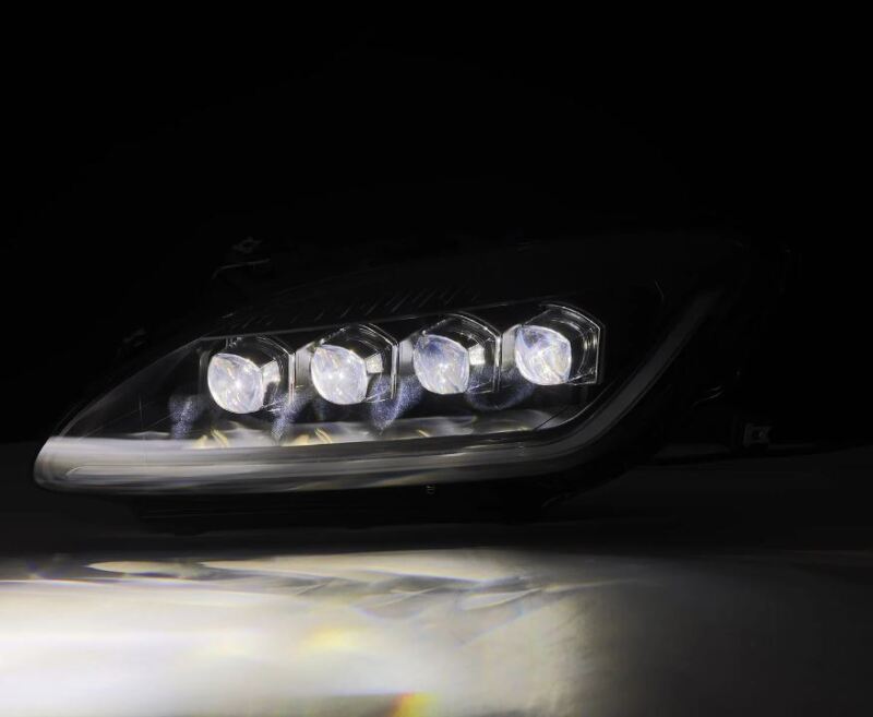 AlphaRex 99-09 Honda S2000 NOVA-Series Projector LED Headlights - Black - Image 3