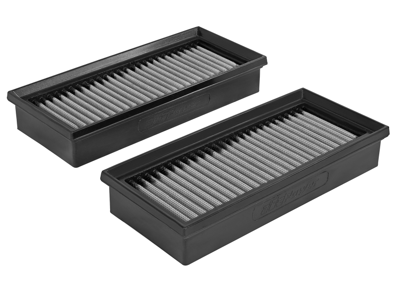 aFe Power Magnum FLOW Pro DRY S OE Replacement Filter 15-19 Mercedes C63 AMG 4.0L TT (Pair) - Image 2