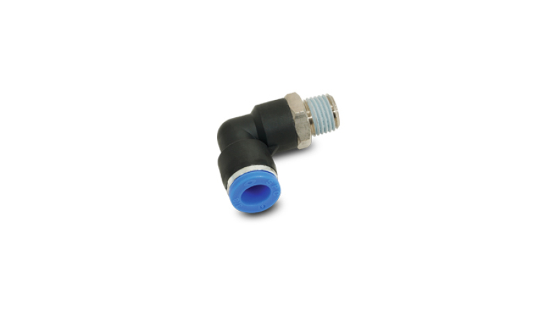Vibrant 22654 Male Elbow Fitting for 3/16in OD Tubing (1/8in NPT Thread)