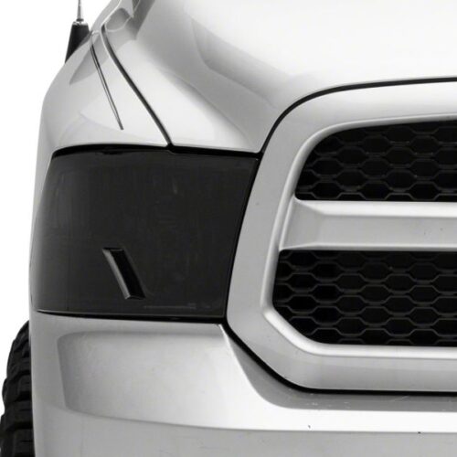Raxiom for 2009-2018 Dodge RAM 1500 Axial OEM Rep Headlights w/ Single Bulb- Chrome Housing (Smoked Lens) - Image 8