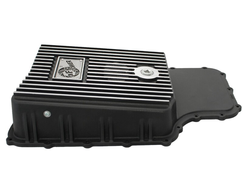 aFe Power Transmission Pan Black Machined 11-14 Ford 6R140 Trucks V8 6.7L (td) - Image 5