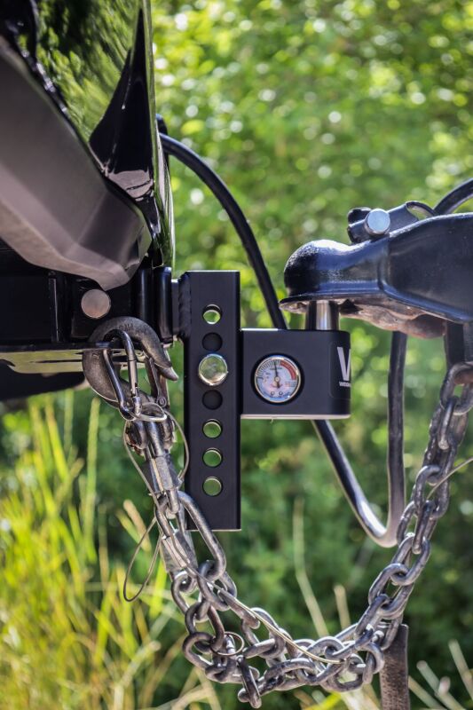 Weigh Safe Aero Hitch 6in Drop Hitch & 2in Shank (10K/12.5K GTWR) - Steel - Image 2