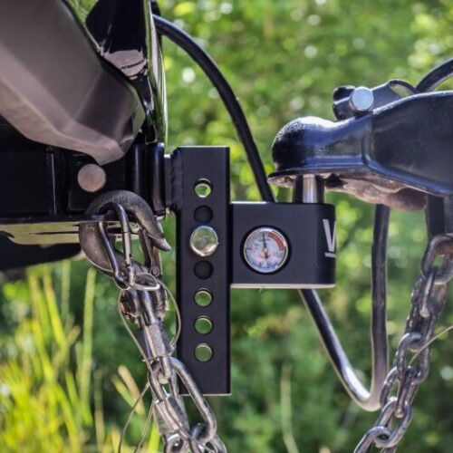 Weigh Safe Aero Hitch 4in Drop Hitch & 2in Shank (10K/12.5K GTWR) - Steel - Image 2