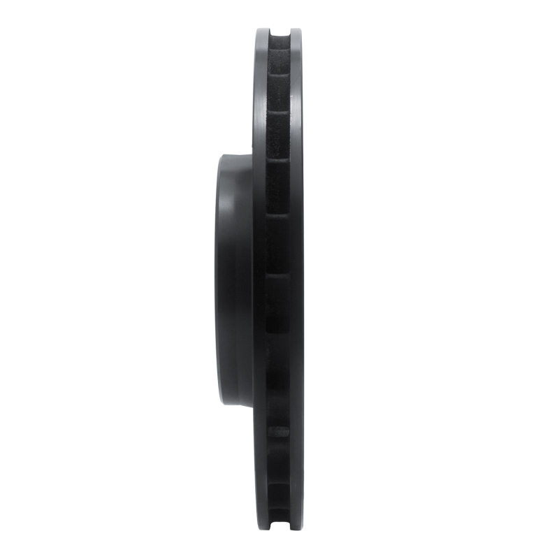 R1 Concepts for 01-06 BMW M3 Right Front Slotted Black Brake Rotor - Image 4