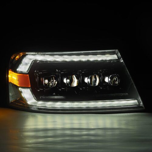 AlphaRex 04-08 Ford F-150 (No 2004 Heritage) NOVA-Series LED Proj HL Chrome w/Actv Light / Seq. Sig - Image 6