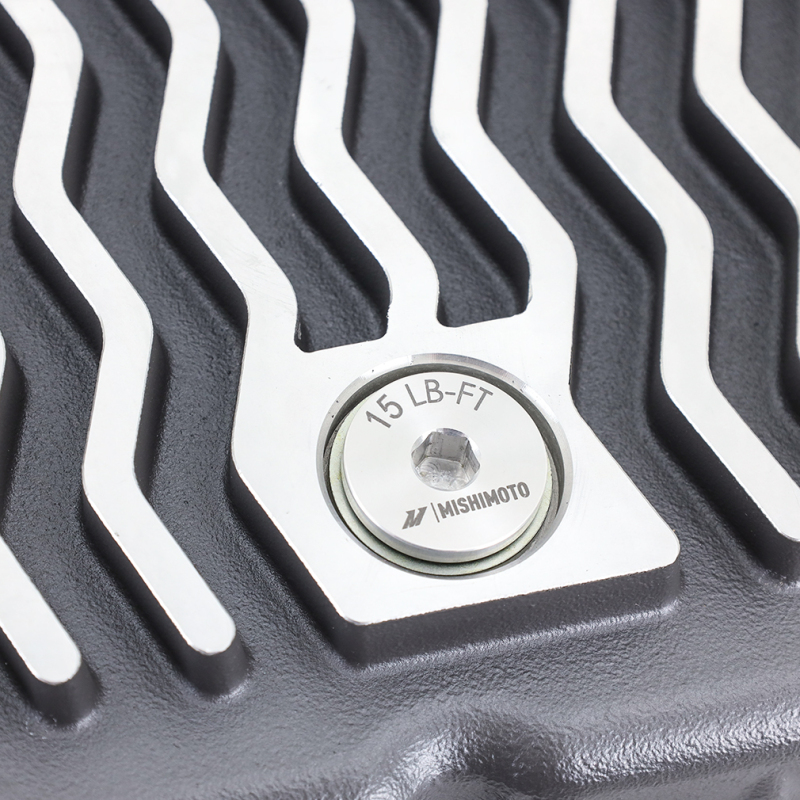 Mishimoto 2011+ Powerstroke 6R140 Transmission Pan - Cast - GR - Image 5
