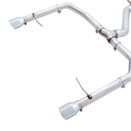 AWE Tuning Track Edition Exhaust - Chrome Silver Tips (Fits OEM DP) for 18-21 Volkswagen Jetta GLI Mk7 - Image 5