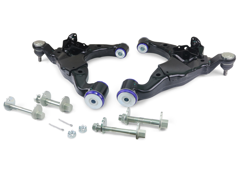 SuperPro 10-23 Toyota 4Runner/Lexus GX460 - KDSS Front Lower Control Arm Set - Camber Adjustable - Image 5