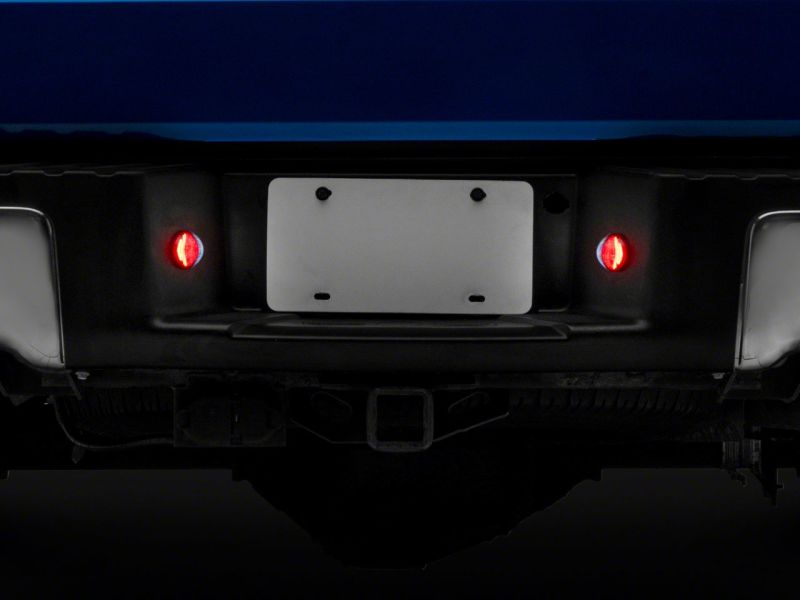 Raxiom for 2010-2014 Ford F-150 Axial Series LED License Plate Lamps- Red and White - Image 4