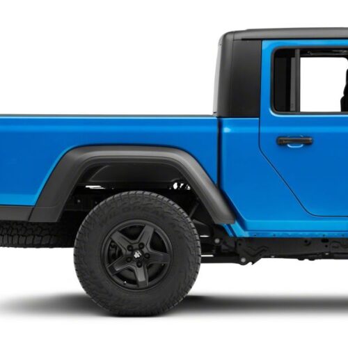 Raxiom for 2020-2023 Jeep Gladiator JT Axial Series LED Tail Lights- Black Housing (Smoked Lens) - Image 3