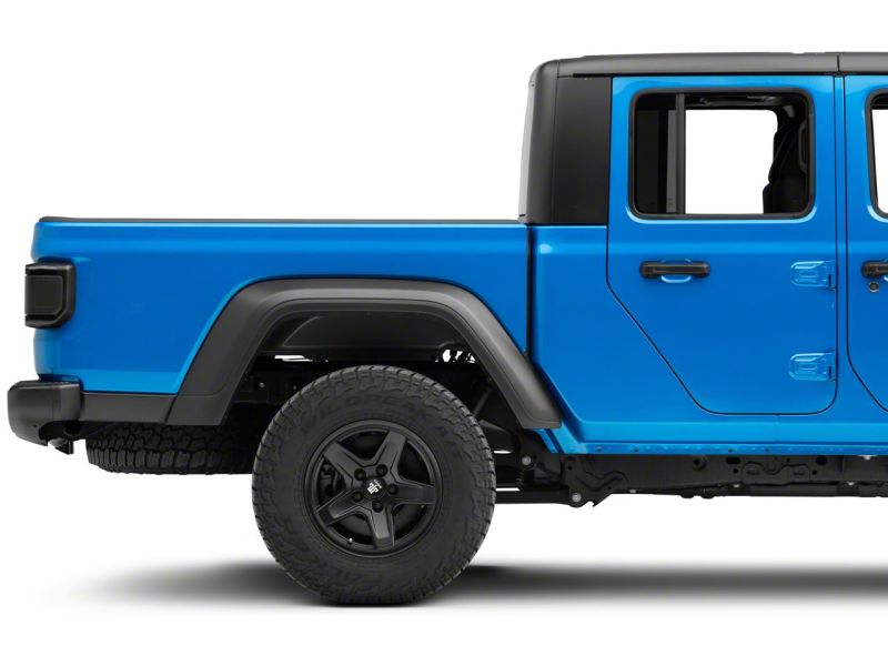 Raxiom for 2020-2023 Jeep Gladiator JT Axial Series LED Tail Lights- Black Housing (Smoked Lens) - Image 3