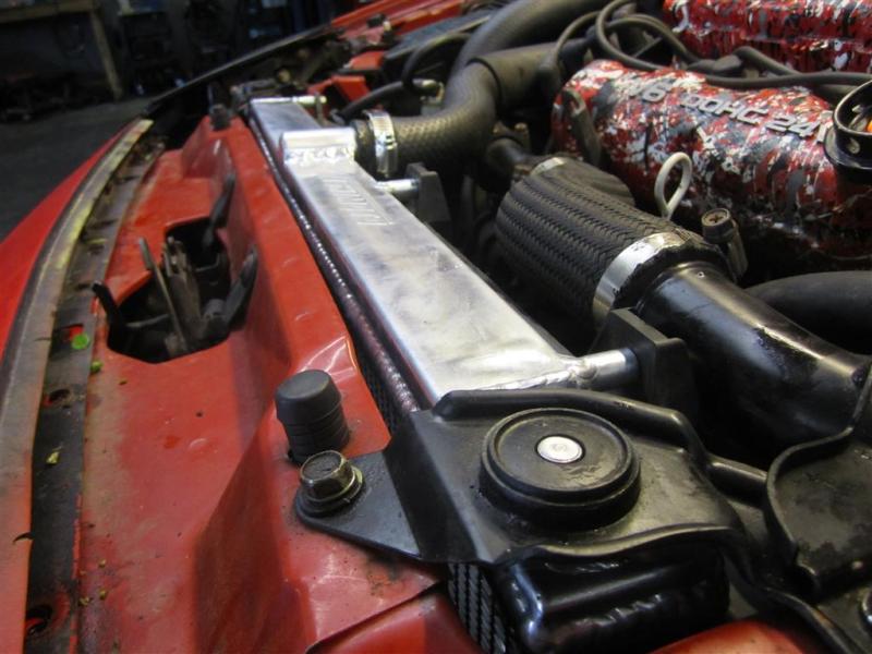 Mishimoto Aluminum Radiator for 91-99 Mitsubishi 3000GT Turbo Manual - Image 9