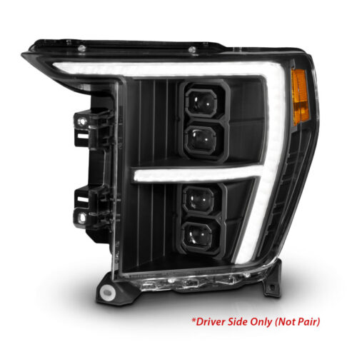 Alternative view of ANZO 21-23 Ford F-150 (w/Factory Halogen) Z-Series Full LED Proj Headlights - Driver Side ONLY