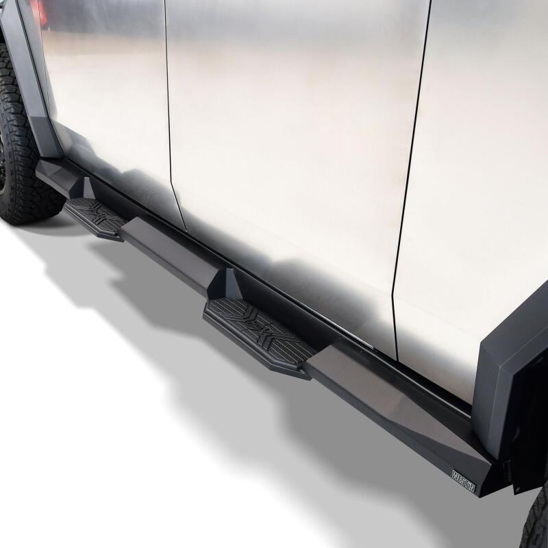 Westin/HDX 24-25 Tesla CyberTruck Xtreme Nerf Step Bars - Textured Black - Image 9